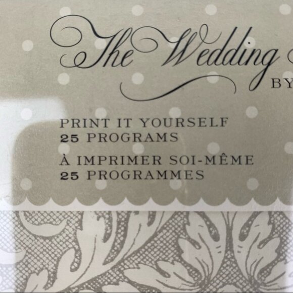 Anna Griffin - Print it Yourself Wedding Programs - Picture 3 of 5